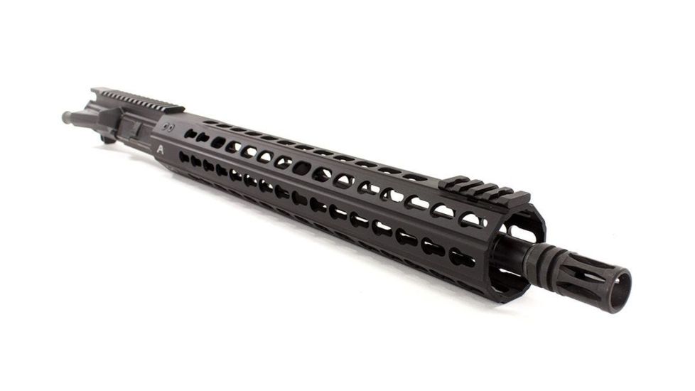 Aero Precision Complete Upper Receiver, M4E1-E, 16in, 5.56 M4 Barrel, Quantum 15in KeyMod Handguard, Anodized Black, APAR640005P6