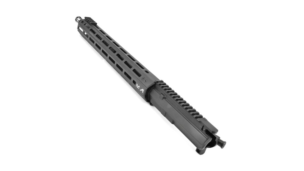 Aero Precision Complete Upper Receiver, M4E1-E, 16in, 5.56 M4 Barrel, Quantum 15in M-LOK Handguard, Anodized Black, APAR640105M6