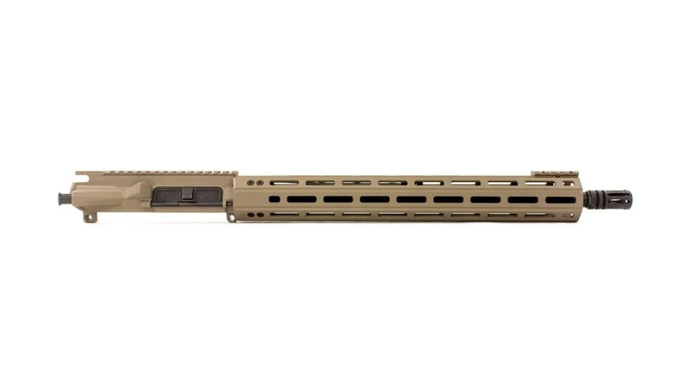 Aero Precision Complete Upper Receiver, M4E1-E, 16in, 5.56 M4 Barrel, Quantum 15in M-LOK Handguard, Flat Dark Earth, APAR640115M6