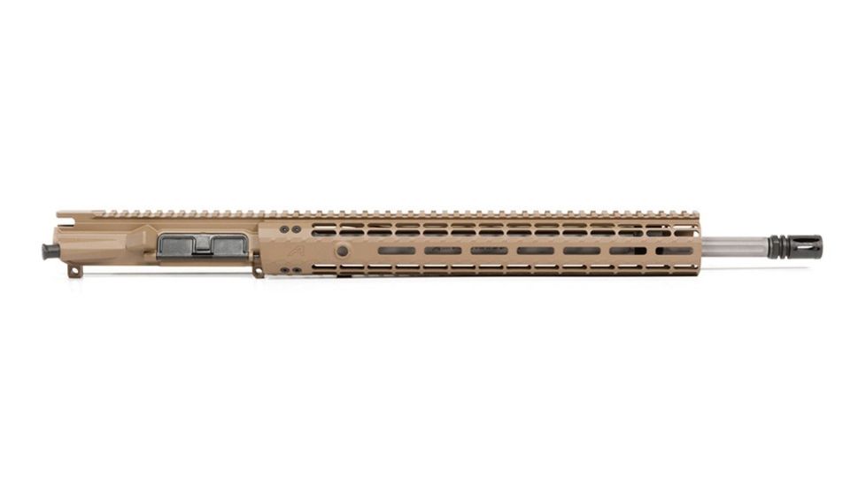 Aero Precision Complete Upper Receiver, M4E1-E, 18in, .223 Wylde Fluted Barrel, EM-15 Handguard Gen 2 Cerakote, Flat Dark Earth, APAR640252M51