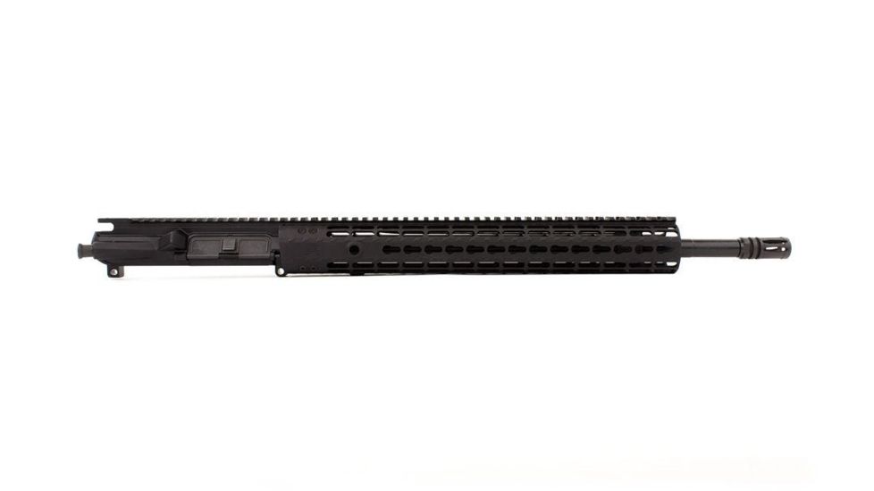 Aero Precision Complete Upper Receiver, M4E1-E, 18in, 5.56 Rifle Barrel, Quantum 15in KeyMod Handguard, Anodized Black, APAR640005P8