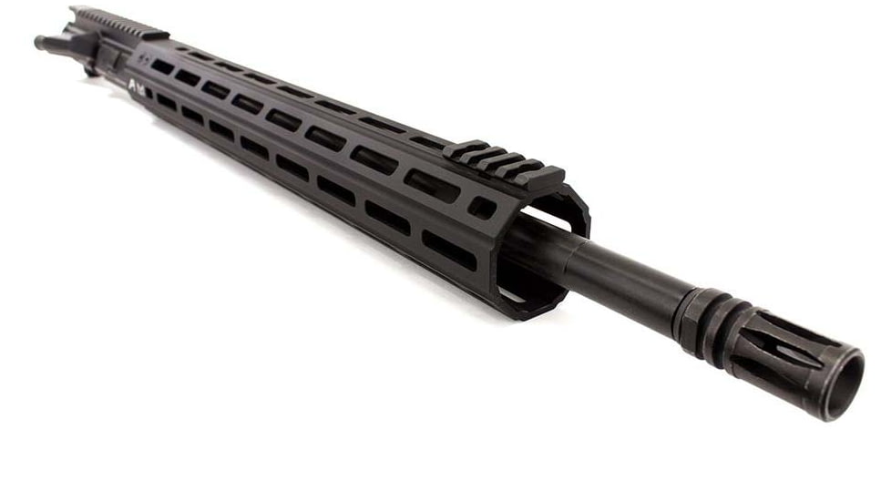 Aero Precision Complete Upper Receiver, M4E1-E, 18in, 5.56 Rifle Barrel, Quantum 15in M-LOK Handguard, Anodized Black, APAR640105M8