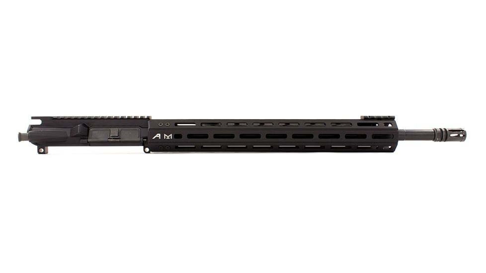 Aero Precision Complete Upper Receiver, M4E1-E, 18in, 5.56 Rifle Barrel, Quantum 15in M-LOK Handguard, Anodized Black, APAR640105M8
