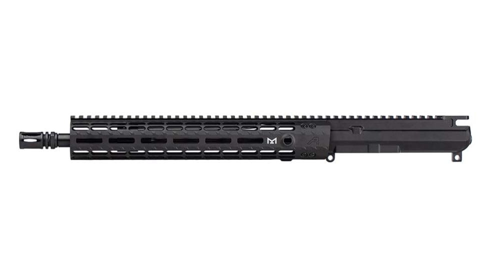 Aero Precision Complete Upper Receiver, M4E1-E, 5.56 x 45, 13.9in, Government, Mid Length, 1 in 7, 1/2 x 28, 12.7in, A2 Flash Hider, Anodized, Black, APAR600217M99