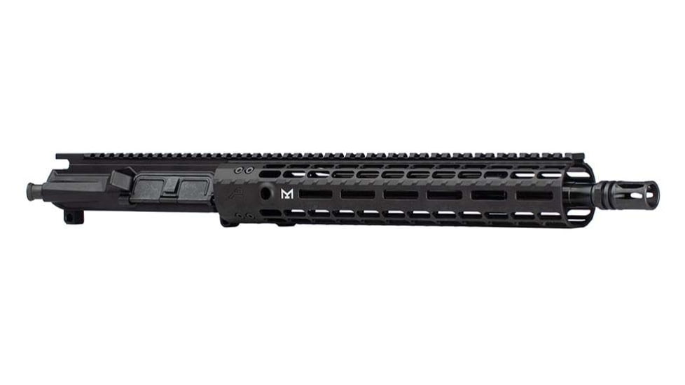 Aero Precision Complete Upper Receiver, M4E1-E, 5.56 x 45, 13.9in, Government, Mid Length, 1 in 7, 1/2 x 28, 12.7in, A2 Flash Hider, Anodized, Black, APAR600217M99