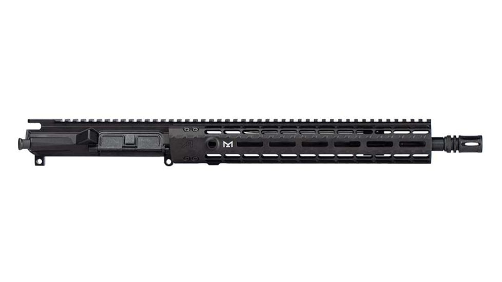 Aero Precision Complete Upper Receiver, M4E1-E, 5.56 x 45, 13.9in, Government, Mid Length, 1 in 7, 1/2 x 28, 12.7in, A2 Flash Hider, Anodized, Black, APAR600217M99