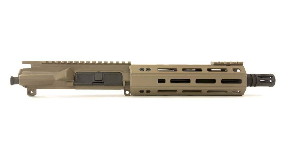 Aero Precision Complete Upper Receiver, M4E1-E, 8in .300 Blackout Barrel, Quantum 7in M-LOK Handguard, Flat Dark Earth, APAR640111M1