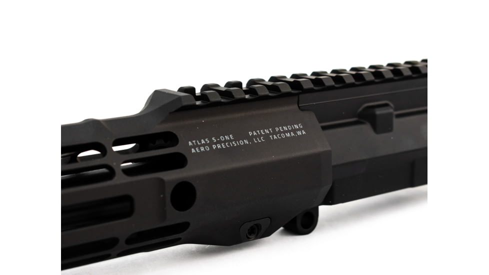 Aero Precision Complete Upper Receiver, M4E1-T, 10.5in, 5.56 Barrel, 9in M-LOK ATLAS S-ONE Handguard, Anodized Black, APAR700302M2