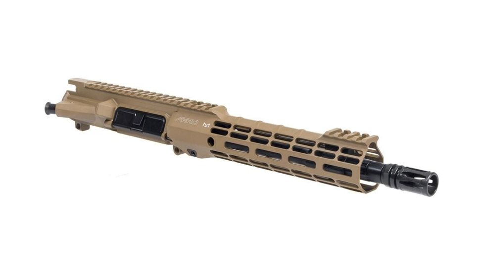 Aero Precision Complete Upper Receiver, M4E1-T, 10.5in, 5.56 Barrel, 9in M-LOK ATLAS S-ONE Handguard, Cerakote, Flat Dark Earth, APAR700312M2