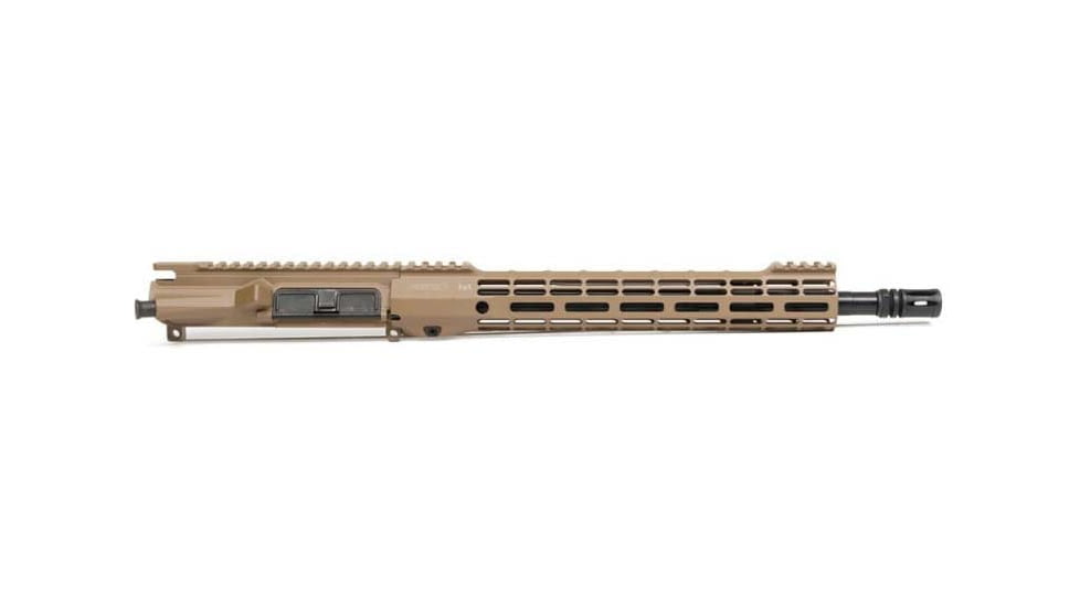 Aero Precision Complete Upper Receiver, M4E1-T, 14.5in, 5.56 Mid Barrel, 12in M-LOK ATLAS S-ONE Handguard, Flat Dark Earth, APAR700314M5