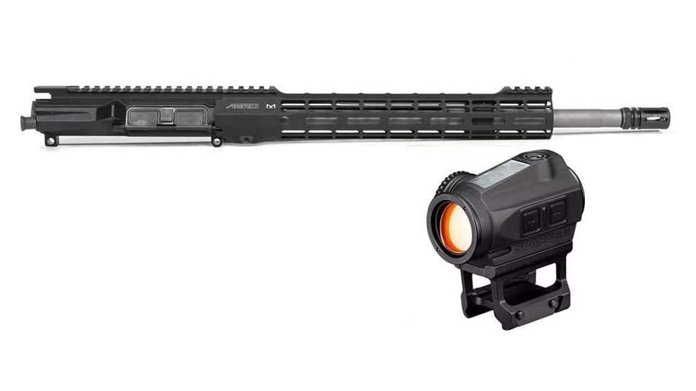 Aero Precision Complete Upper Receiver, M4E1-T, .223, 16in w/ Vortex SPARC Solar Red Dot Sight