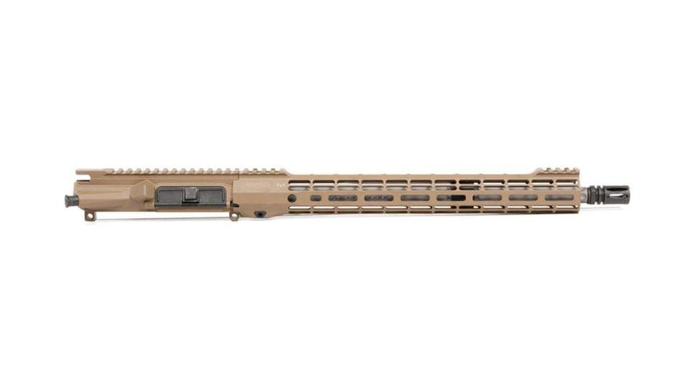 Aero Precision Complete Upper Receiver, M4E1-T, .223, 16in, Wylde Fluted Barrel, 15in M-LOK ATLAS S-ONE Handguard, Cerakote, Flat Dark Earth, APAR700315M50