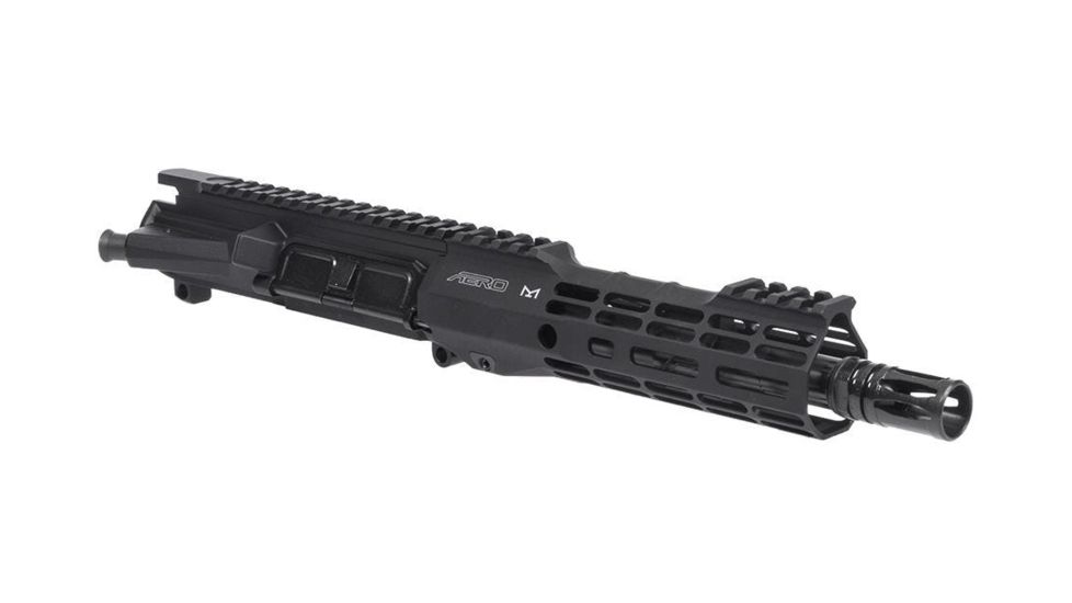 Aero Precision Complete Upper Receiver, M4E1-T, .300, 8in, Blackout Barrel, 7in M-LOK ATLAS S-ONE Handguard, Anodized Black, APAR700301M1