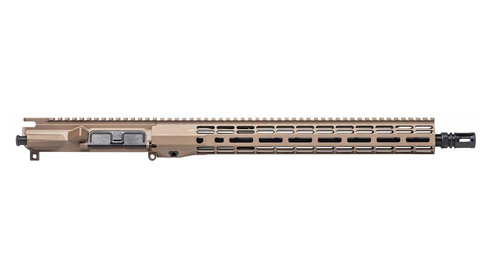 Aero Precision Complete Upper Receiver, M4E1-T, .300 AAC Blackout, 16in, DRP, Pistol Length, 1 in 7, 5/8 x 24, 15in, A2 Flash Hider, Cerakote, FDE, APAR700715M14