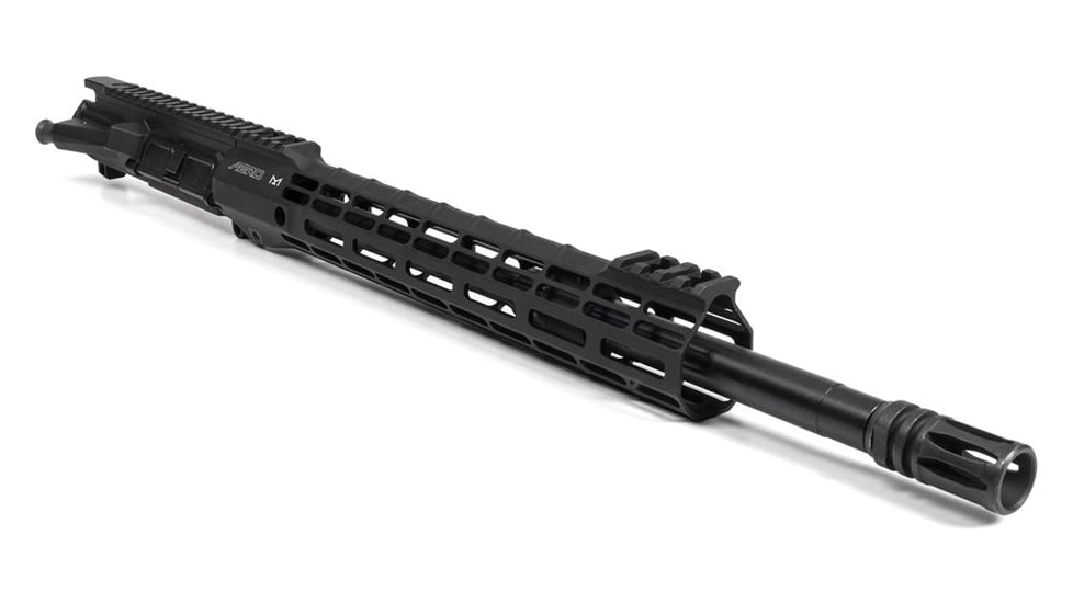 Aero Precision Complete Upper Receiver, M4E1-T, 5.56, 16in, Mid-Length Barrel, 12in M-LOK ATLAS S-ONE Handguard, Anodized Black, APAR700304M7