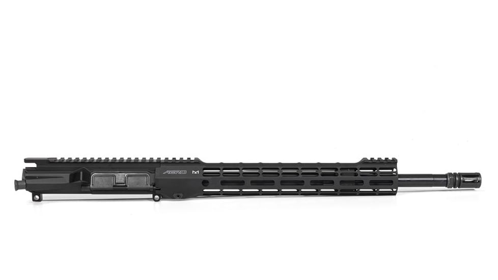 Aero Precision Complete Upper Receiver, M4E1-T, 5.56, 16in, Mid-Length Barrel, 12in M-LOK ATLAS S-ONE Handguard, Anodized Black, APAR700304M7