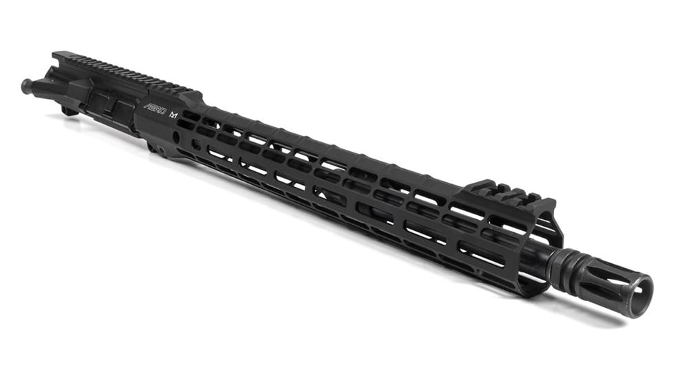 Aero Precision Complete Upper Receiver, M4E1-T, 5.56, 16in, Mid-Length Barrel, 15in M-LOK ATLAS S-ONE Handguard, Anodized Black, APAR700305M7