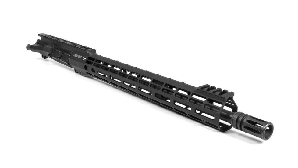 Aero Precision M4E1-T Complete Upper Receiver, Threaded 5.56x45mm Mid Pencil 16in Barrel, ATLAS S-ONE 15in Handguard, M-LOK, Anodized, Black, APAR700305M39