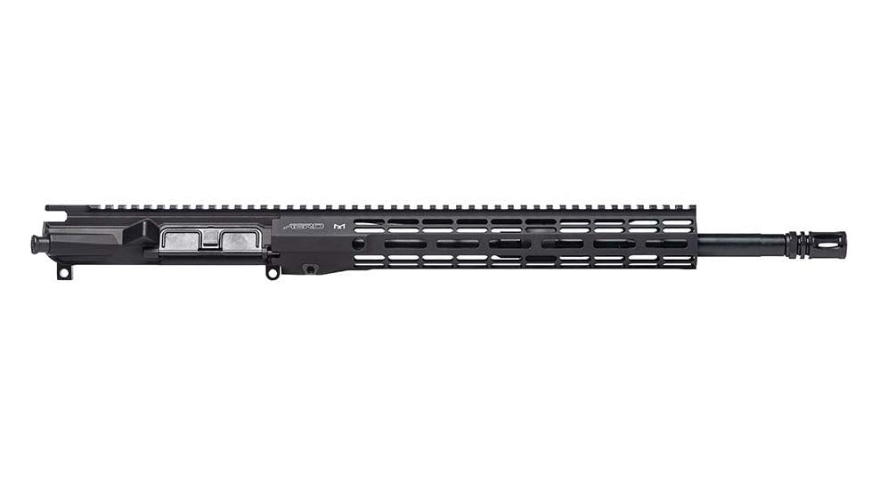 Aero Precision Complete Upper Receiver, M4E1-T, 5.56x45mm NATO, 16in, Government, Carbine Length, 1 in 7, 1/2 x 28, 12.7in, A2 Flash Hider, Anodized, Black, APAR700704M6
