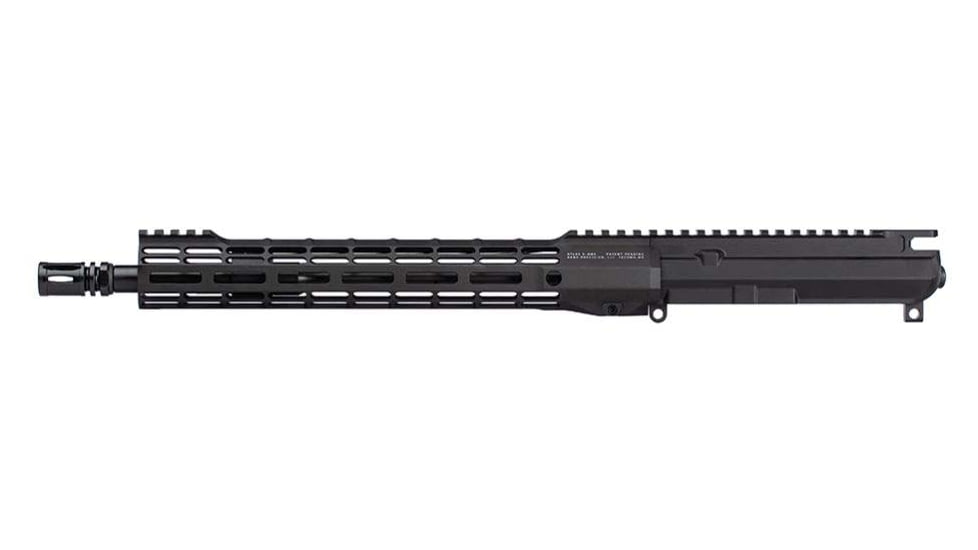 Aero Precision Complete Upper Receiver, M4E1-T, SM12.7, 5.56 x 45, 13.9in, Government, Mid Length, 1 in 7, 1/2 x 28, 12.7in, A2 Flash Hider, Anodized, Black, Black, APAR700104M99