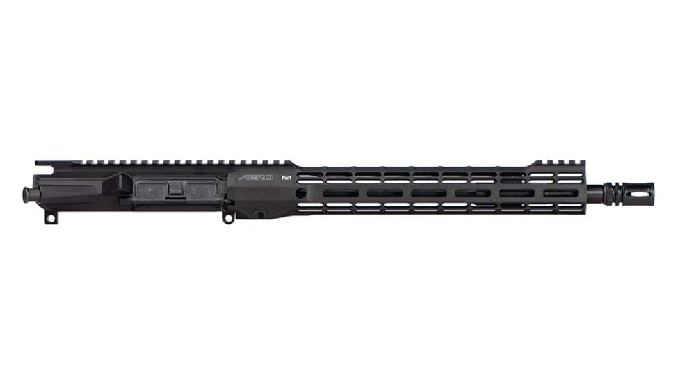 Aero Precision Complete Upper Receiver, M4E1-T, SM12.7, 5.56 x 45, 13.9in, Government, Mid Length, 1 in 7, 1/2 x 28, 12.7in, A2 Flash Hider, Anodized, Black, Black, APAR700104M99