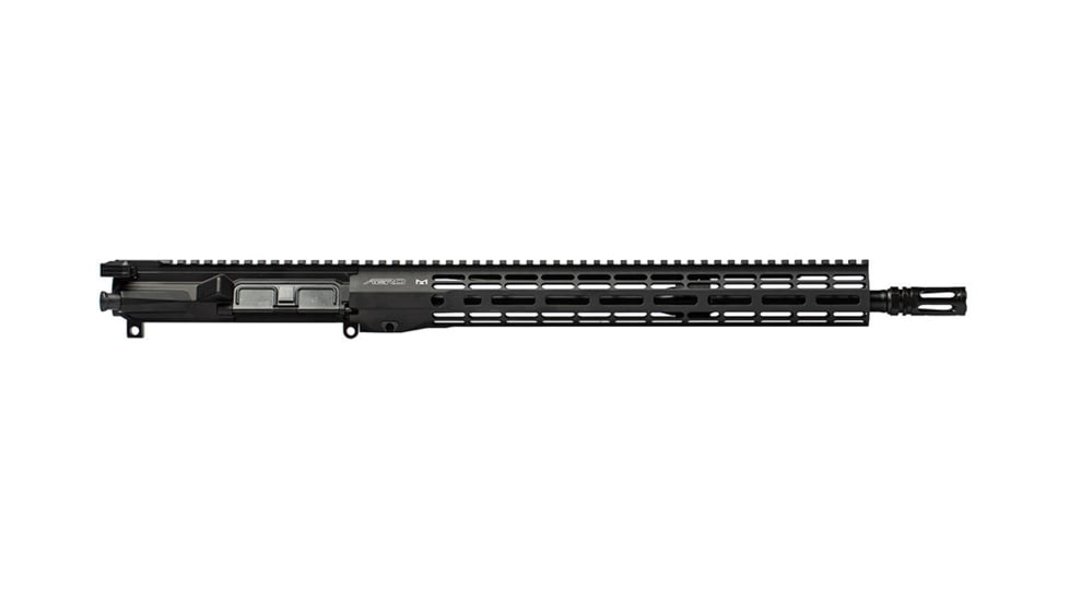 EDEMO Aero Precision Complete Upper Receiver, M4E1 Threaded, 5.56, 16.3in Barrel, Gov Profile, Mid-Length GS, 1-7 Twist, 1/2 x 28, ATLAS R-ONE HG, VG6 Delta Flash Hider, Anodized Black, APUG700705M105-1, EDEMO1