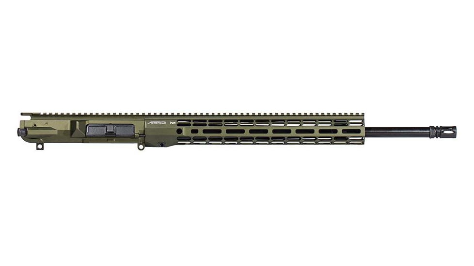 Aero Precision Complete Upper Receiver, M5, .308 Winchester, 20in, Heavy, Rifle Length, 1 in 10, 5/8 x 24, 15in, A2 Flash Hider, Anodized, OD Green, APAR538772M27