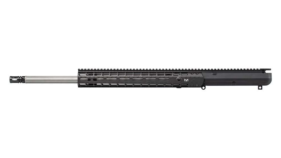 Aero Precision Complete Upper Receiver, M5E1, 22in Barrel, 6.5mm Creedmoor, Rifle Length, 1/8 Twist, 416R Stainless Steel, EM15 Handguard, Anodized Black, APAR308554M70