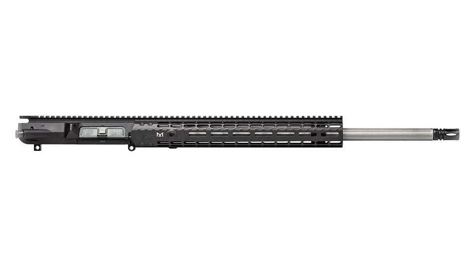 Aero Precision Complete Upper Receiver, M5E1, 22in Barrel, 6.5mm Creedmoor, Rifle Length, 1-8 Twist, 416R Stainless Steel, EM15 Anodized, Black, APAR308554M70