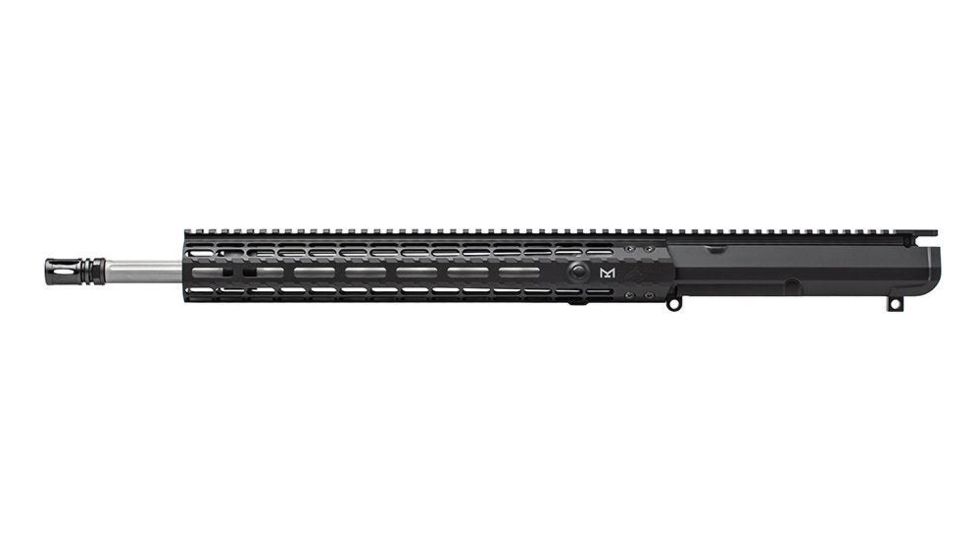 Aero Precision Complete Upper Receiver M5E1, .308 Winchester, 18in Fluted SS Barrel, Rifle Length w/ Gen II EM-15 Handguard, Anodized, Black, APAR308554M69