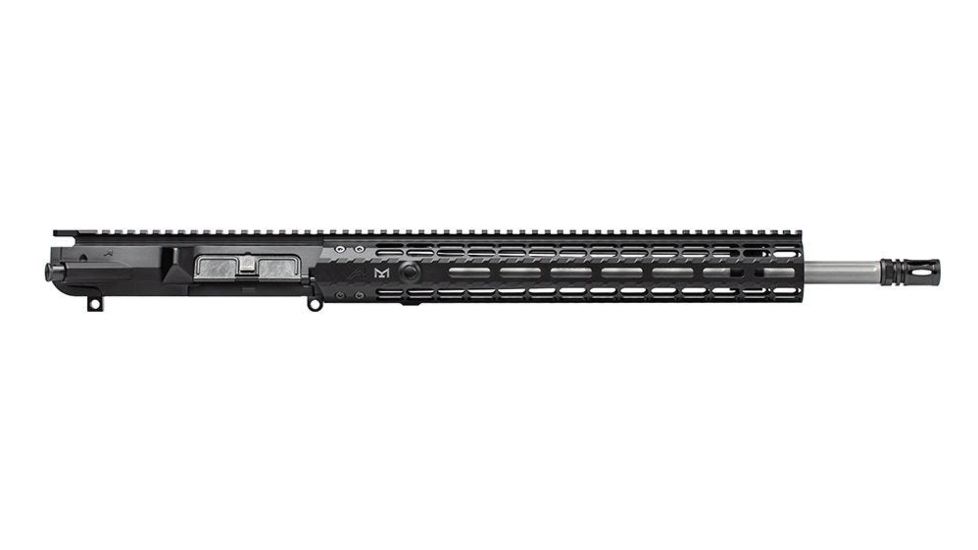 Aero Precision Complete Upper Receiver M5E1, .308 Winchester, 18in Fluted SS Barrel, Rifle Length w/ Gen II EM-15 Handguard, Anodized, Black, APAR308554M69