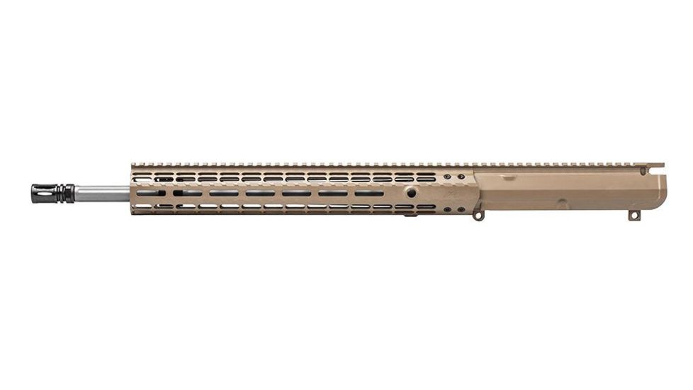 Aero Precision Complete Upper Receiver M5E1, .308 Winchester, 18in Fluted SS Barrel, Rifle Length w/ Gen II EM-15 Handguard, FDE, APAR308556M69