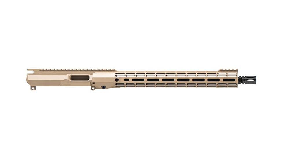 Aero Precision EPC-9 Threaded Complete Upper Receiver, 16in 9mm, w/ ATLAS S-ONE 15in Handguard, FDE, APAR620115M87