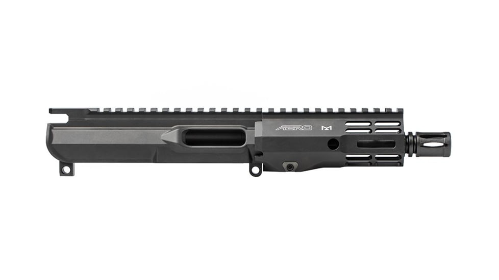 Aero Precision EPC-9 Threaded Complete Upper Receiver, 5.5in 9mm, w/ ATLAS R-ONE 4.8in Handguard, Anodized Black, APAR620708M84