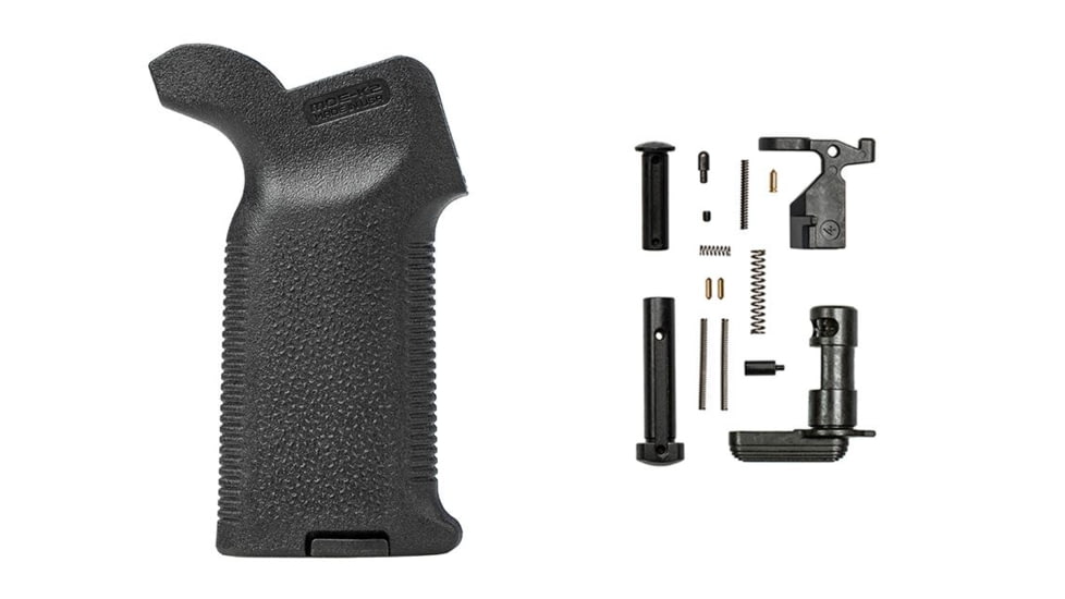Aero Precision EPC MOE-K2 Lower Parts Kit Minus FCG, Black, APRH200051