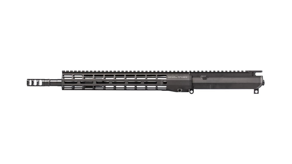Aero Precision M4E1 Threaded 5.56mm Complete Upper Receiver, 14,5in, Mid-Length Barrel, 1-7 Twist, 1/2x28 Thread, ATLAS R-ONE Handguard, w/VG6 Precision Gamma 556 SL, Black Anodized, APAR700704M5V38