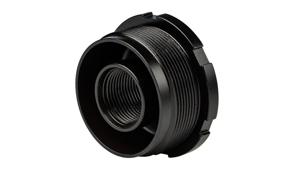 Aero Precision Lahar-30 1/2-28 Direct Thread Adapter, Nitride, Black, APRS100009C