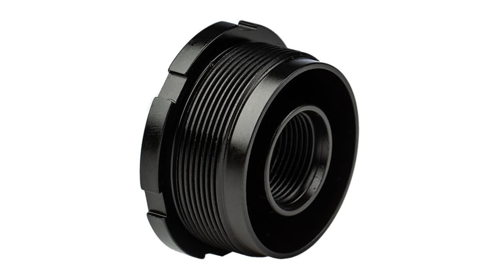 Aero Precision Lahar-30 1/2-28 Direct Thread Adapter, Nitride, Black, APRS100009C