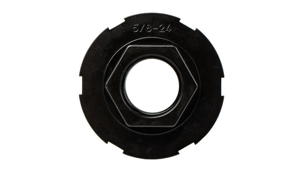 Aero Precision Lahar-30 5/8-24 Direct Thread Adapter, Nitride, Black, APRS100010C