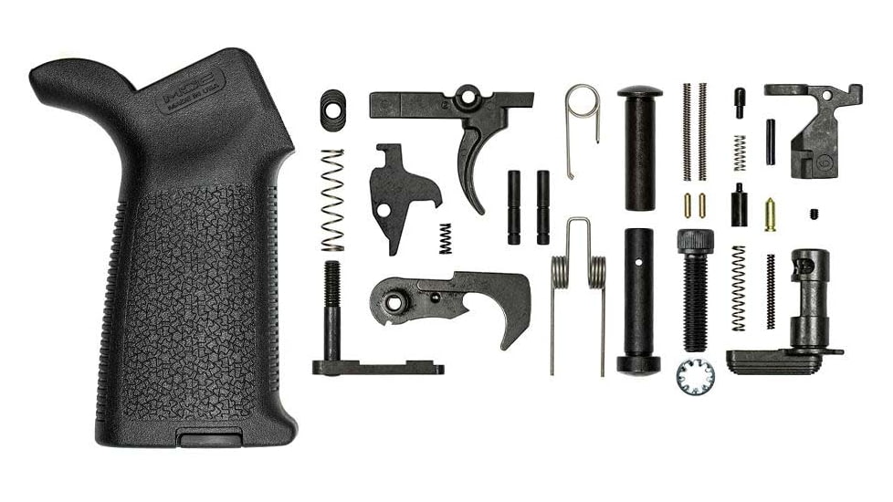 Aero Precision Lower Parts Kit, M4E1, Magpul MOE, Anodized Black, APRH100968