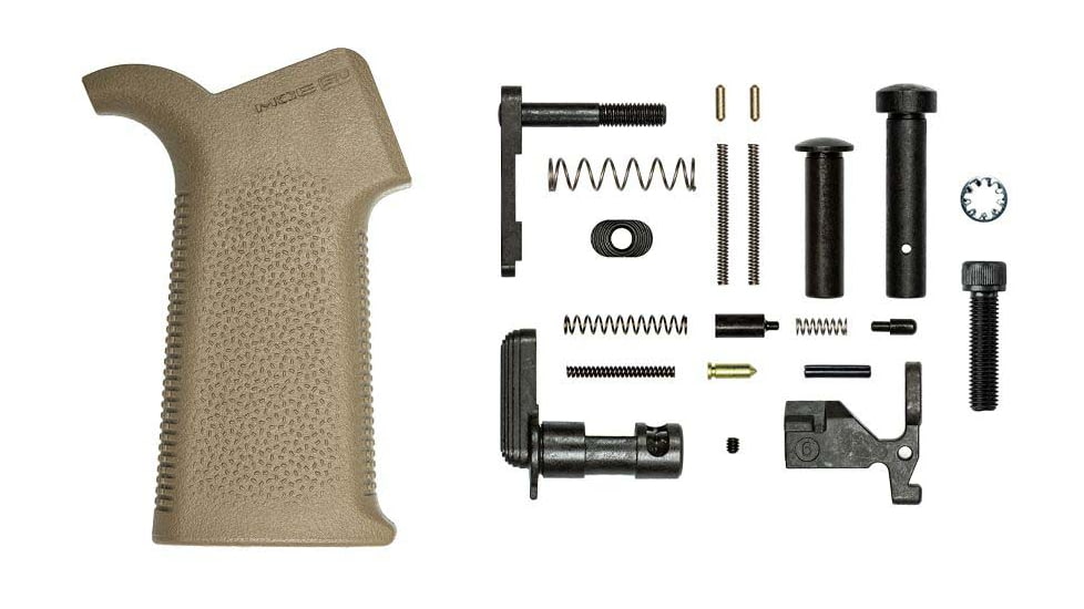 Aero Precision Lower Parts Kit, M4E1, Magpul MOE SL, No Fire Control Group/Trigger, Flat Dark Earth, APRH100987