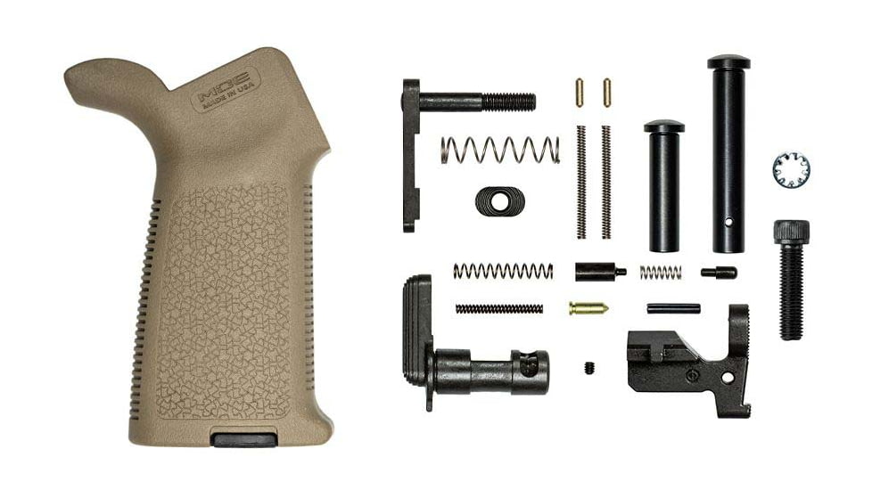 Aero Precision Lower Parts Kit, M5, Magpul MOE, No Fire Control Group/Trigger, Flat Dark Earth, APRH100977
