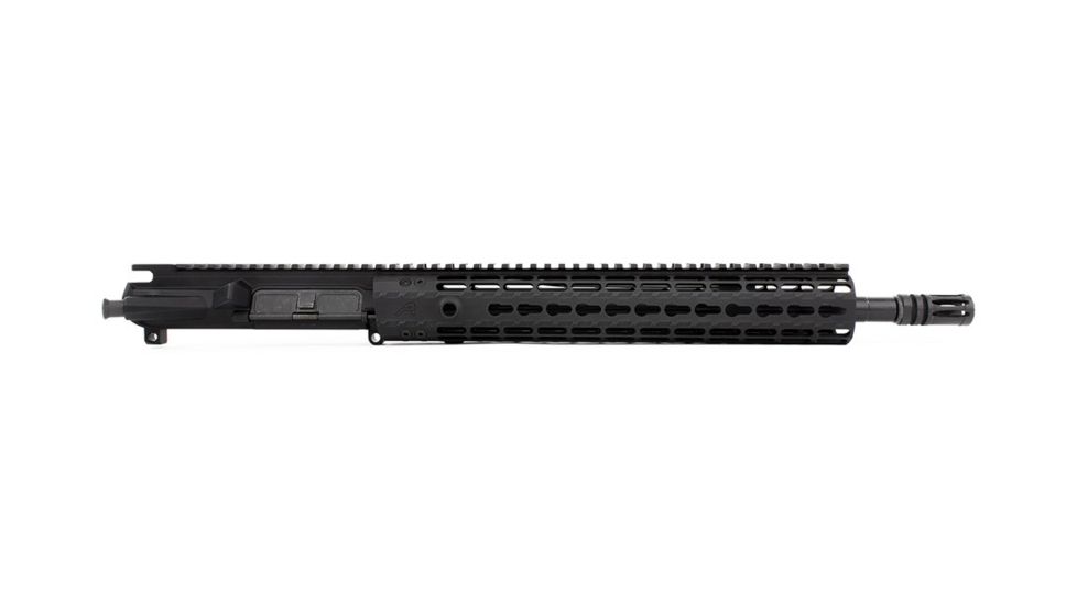 Aero Precision M4E1 Complete Upper Receiver, AR-15, 5.56x45mm NATO, 14.5 in Mid Length Barrel, 12 in KeyMod Handguard, No BCG/CH, Anodized, Black, APAR640231P5