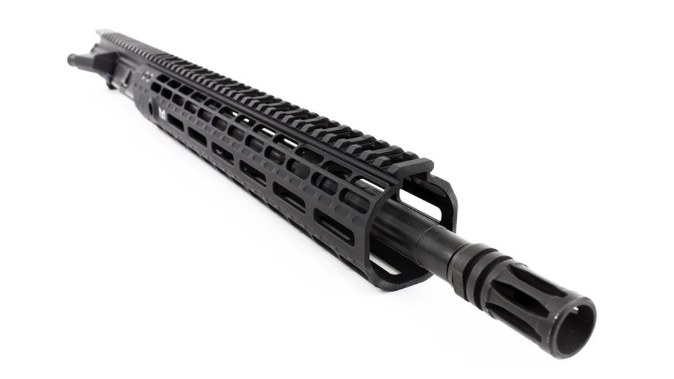 Aero Precision M4E1 Complete Upper Receiver 5.56 Mid Barrel EM-12 HG, No BCG/Charging Handle, Anodized Black, 14.5in, APAR600231M5