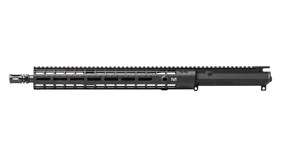 Aero Precision M4E1 15in Enhanced M-LOK Complete Upper, 16in 5.56 HBAR CMV Mid-Length Barrel, Anodized Black, APAR600218M97