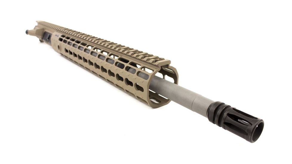 Aero Precision Complete Upper Receiver, M4E1, .223 Wylde Mid Barrel EK-12 HG, No BCG/Charging Handle, Gen 2, FDE Cerakote, 16in, APAR600232P9