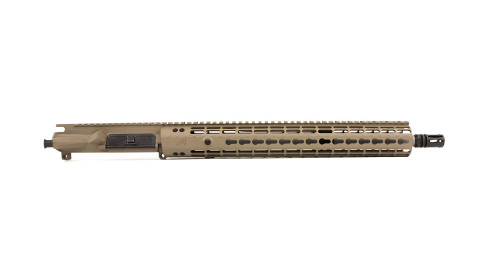 Aero Precision Complete Upper Receiver, M4E1, .223 Wylde Mid Barrel EK-15 HG, No BCG/Charging Handle, Gen 2, FDE Cerakote, 16in, APAR600252P9