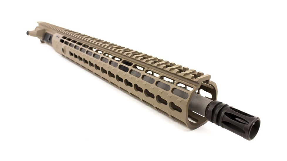 Aero Precision Complete Upper Receiver, M4E1, .223 Wylde Mid Barrel EK-15 HG, No BCG/Charging Handle, Gen 2, FDE Cerakote, 16in, APAR600252P9