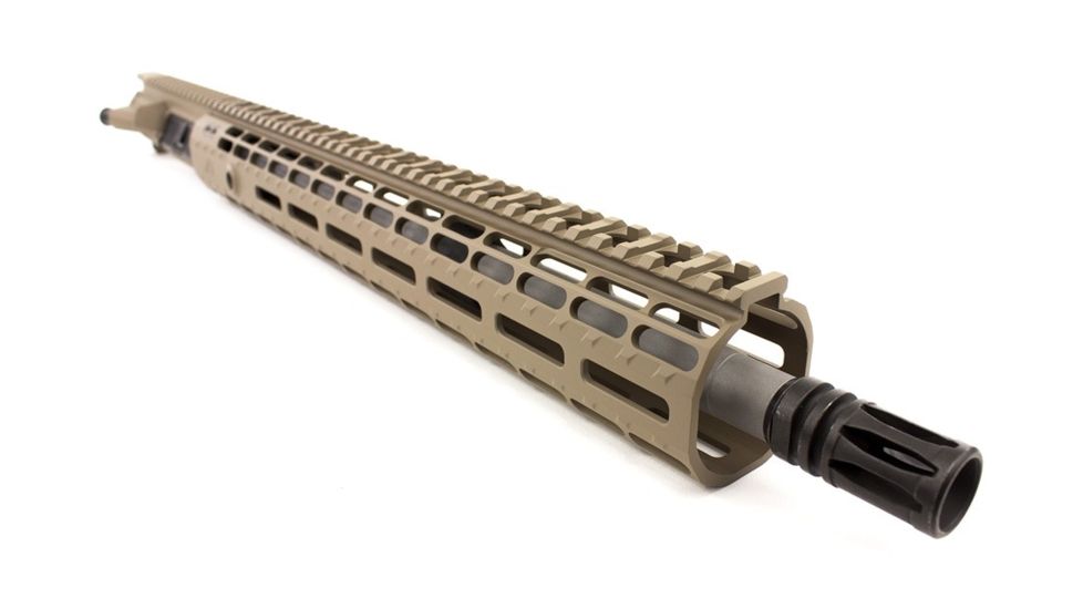 Aero Precision M4E1 Comp Up Rec .223 Wylde Mid Barrel EM-15 HG, No BCG/Ch Hand, Gen 2, FDE, 16in, APAR600252M9
