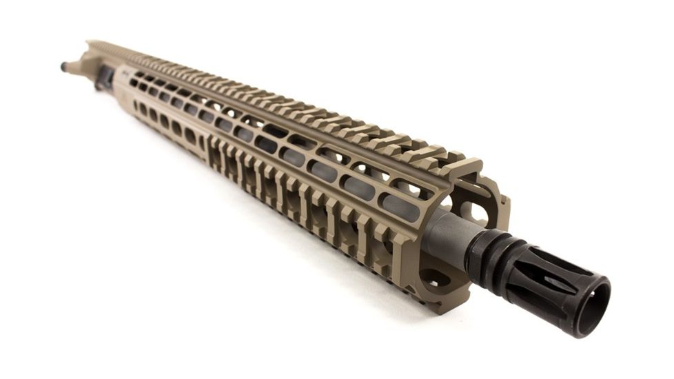 Aero Precision Complete Upper Receiver, M4E1, .223 Wylde Mid Barrel EQ-15 HG, No BCG/Charging Handle, Gen 2, FDE Cerakote, 16in, APAR600252Q9